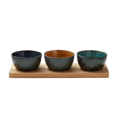 Afbeelding van Bitz Cabaret Set 4 Pcs Small Dark