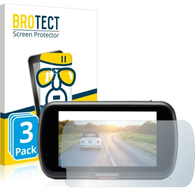 Afbeelding van BROTECT Screenprotector voor Nextbase 522GW Folie Beschermfolie Beschermglas transparant (3 Stuks)