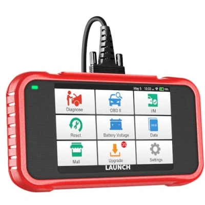 Afbeelding van LAUNCH CRP129E V2.0 obd2 diagnoseapparaat auto, KFZ test EOBD voor ABS SRS motor en met 12 resetfuncties DPF, olie, EPB, SAS, TPMS, BMS drosselklep regelmatige, injektor codering