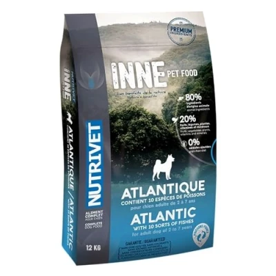 Afbeelding van 12kg Nutrivet Inne Dog Atlantic droog hondenvoer