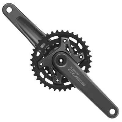 Afbeelding van Shimano Cues U6000 2b Crankstel Zilver 175 mm / 36 22t