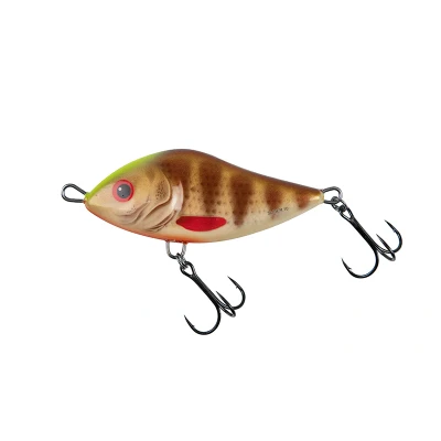 Afbeelding van Salmo Slider Sinking 12cm Spotted Brown Perch Jerkbait
