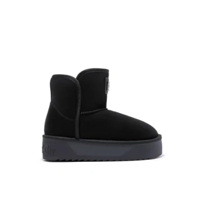 Afbeelding van D.Franklin Nordic V.2 Basic lage enkellaarsjes voor dames, Zwart 83