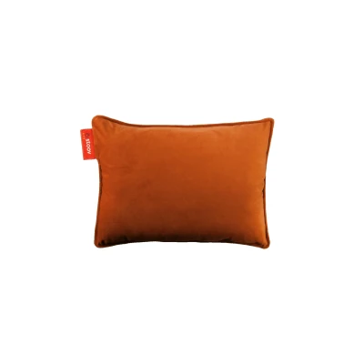 Afbeelding van Ploov 45x60 Velvet Cinnamon Orange Draadloos Warmtekussen Stoov