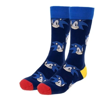 Afbeelding van Sokken Sonic Donkerblauw Schoenmaat 35 41