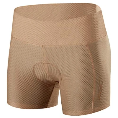 Afbeelding van XGC Fietsonderbroek voor dames met ademende elastische vulling van 4D gel hoge dichtheid, Kaki (6017)