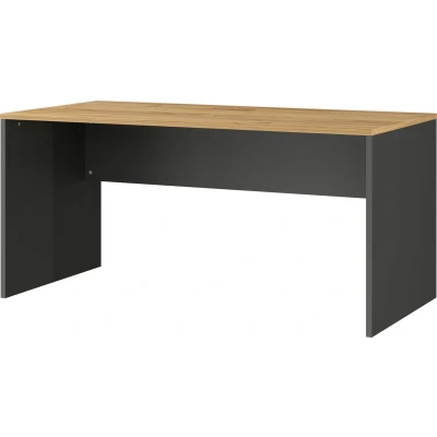 Afbeelding van Germania Pasadena Bureautafel Grafiet / Eiken