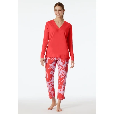 Afbeelding van SCHIESSER Pyjama lang Dames Pyjamas