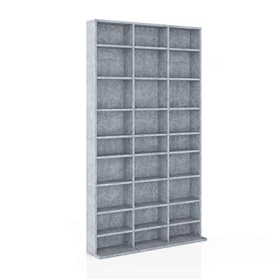Afbeelding van Vicco CD rek &quot;Jukebox&quot;, beton, 102 x 178 cm