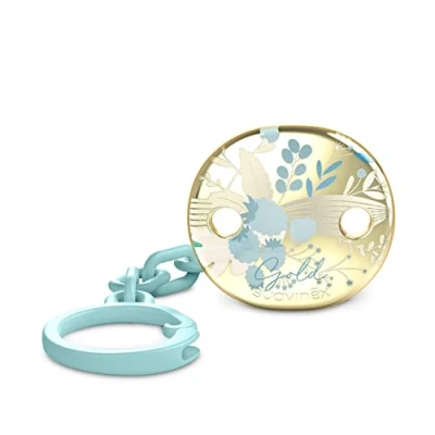 Afbeelding van Suavinex Speenketting Gold Blue