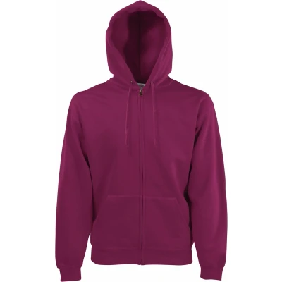 Afbeelding van Fruit of the Loom Herren Kleding Sweatshirts en Hoodies Capuchontruien Bourgogne XL