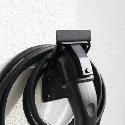 Afbeelding van Vicera Type 2 oplaadkabelhouder, robuuste kabelhouder van roestvrij staal voor Wallbox &amp; elektrische auto