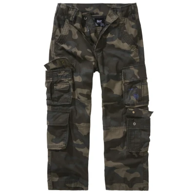 Afbeelding van Brandit Cargobroek voor kinderen, Maat: 122/128, Dark camouflage