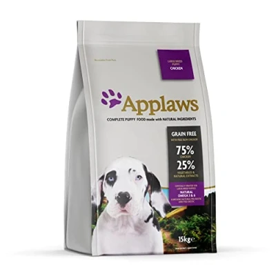 Afbeelding van Applaws Puppy Large Breed Chicken 15 kg