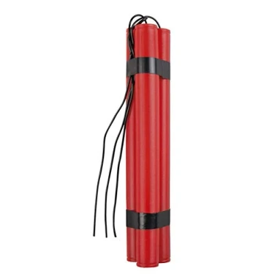Image de Boland tige de dynamite 23 cm polypropylène rouge