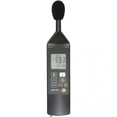 Afbeelding van testo 815 Decibelmeter 32 130 dB 31.5 Hz 8000