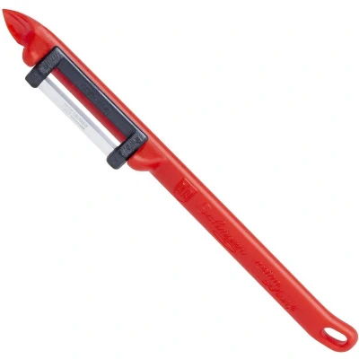 Afbeelding van RÖR Solingen Dunschiller Basic RVS Lemmet 5 cm Rood