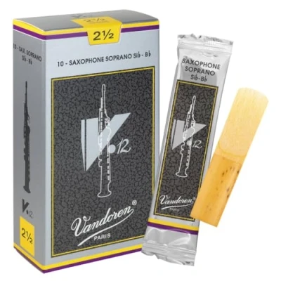 Afbeelding van Vandoren Sopraan Saxofoon V12 Rieten 10 Stuks 2.5