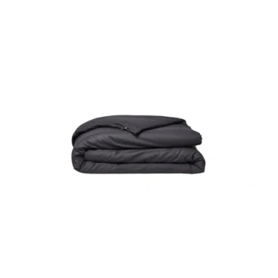 Image de Housse de couette Essential 240 x 260 cm 2 personnes 100% Coton uni Fusain
