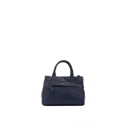 Afbeelding van B. Cavalli Sac à main pour femme en cuir synthétique Produit Vegano 30 x 22 10 cm BC1347 PARENT, bleu