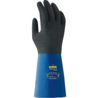 Afbeelding van Uvex Rubiflex S XG35B Chemisch bestendige handschoen L