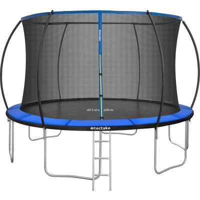 Afbeelding van tectake® Trampoline Jumpy 366 cm (12ft) met Veiligheidsnet en Trap Veilig Stevig voor Buiten
