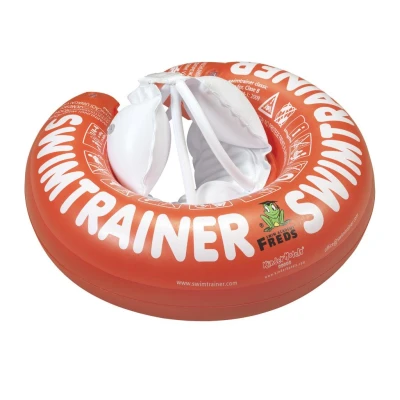 Afbeelding van Baby float Swimtrainer tot 4 jaar (18 kilo, Rood, Riempjes)