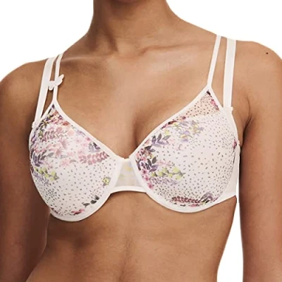 Image de Passionata Miss Joy Soutien gorge couvrant Spacer pour femme, Imp Fleurs Pois, 70C