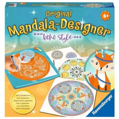 Afbeelding van Ravensburger Mandala Designer® Midi Boho Style Hobbypakket