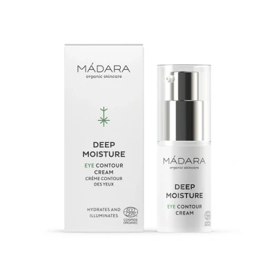 Afbeelding van MÁDARA DEEP Moisture EYE Contour Cream Oogverzorging, Maat: 15 ml,