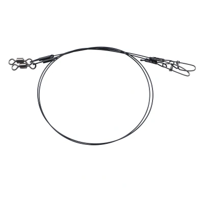 Afbeelding van Berkley Fusion 19 Steel Pike Leaders 40cm (80lb) (2 stuks) Roofvis onderlijnen