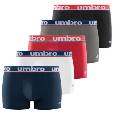 Afbeelding van UMBRO Calecon heren boxershorts, katoen, effen, 5 stuks