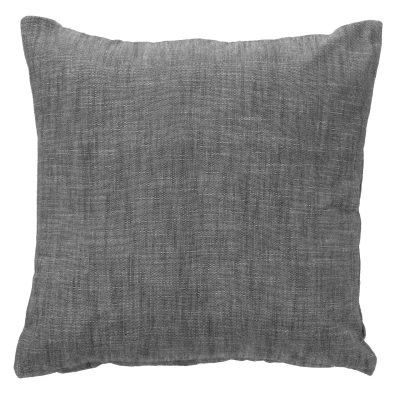 Afbeelding van Dutch Decor NATURA Kussenhoes 45x45 cm 100% biologisch katoen Charcoal Gray antraciet