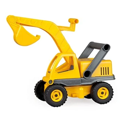 Afbeelding van Lena 4211 EcoActives Bouwschep, ca. 35 cm, robuuste schep, natuurlijke houtgeur door milieuvriendelijk houtgehalte, voor kinderen vanaf 2 jaar, geel