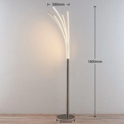 Afbeelding van LED vloerlamp Boba met meerdere armen
