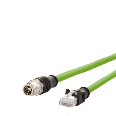 Afbeelding van Metz Connect 142M2X15050 Netwerkkabel 5 m Cat6a Groen (S/FTP, CAT6a, 5 m),