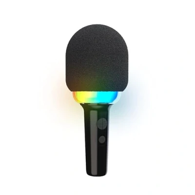 Afbeelding van R MUSIC Lumipop draadloze karaoke microfoon + draagbare led luidspreker RGB Bluetooth 5.0