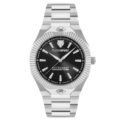 Afbeelding van Plein Sport Metronaut 42 Mm Quartz Analoog Horloge Zilveren Toon Case: 100% Stainless Steel Armband: PSCGA0425, PSCGA0625, PSCGA0825