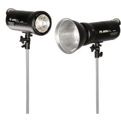 Afbeelding van Falcon Eyes Studioflitsset Satel Two Kit op Accu voor Canon