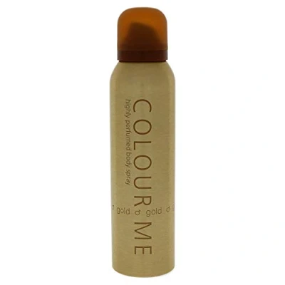 Afbeelding van COLOUR ME Milton Lloyd Gold Homme Geurspray voor heren, luxe geur, langdurige aftershave mannen, 150 ml