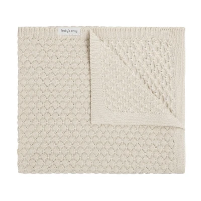 Afbeelding van Baby&#039;s Only Wiegdeken Sky Chunky Urban Taupe