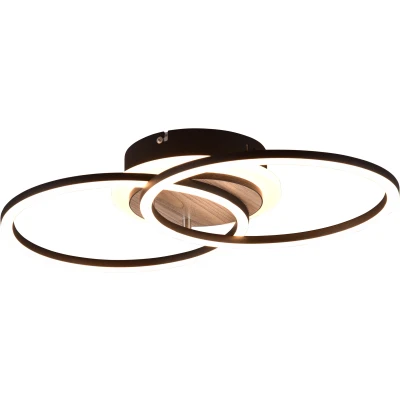 Afbeelding van LED plafondlamp Giro 3 lamps rond afstandsb.
