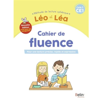 Image de LEO ET LEA 2019 Cahier de fluence CE1 Nouvelle