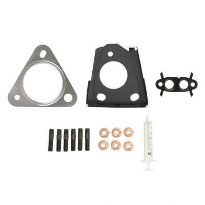 Afbeelding van ELRING 810.930 Turbocharger, montageset Met pakkingen montagehandleiding, schroeven RENAULT: Koleos I, NISSAN: Qashqai / Qashqai+2 I