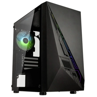 Afbeelding van Kolink Inspire K2 Plus ARGB Micro ATX Gehäuse schwarz Window tower Gaming behuizing, Behuizing Zwart