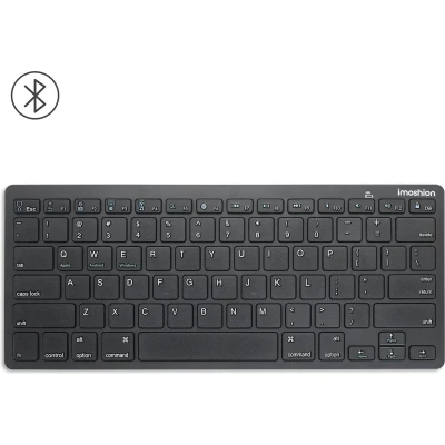 Afbeelding van iMoshion Ergonomisch Toetsenbord Draadloos QWERTY Keyboard Bluetooth Zwart