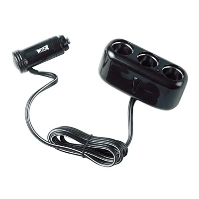 Afbeelding van 3 weg aanstekerdoos 12 Volt
