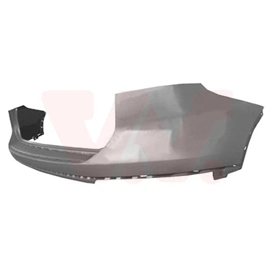 Afbeelding van VAN WEZEL 5848544 Bumper Achter voor voertuigen Met park distance control, zonder control grondlaag