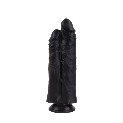 Afbeelding van Dubbele Dildo Kiotos Cox Zwart 29 cm
