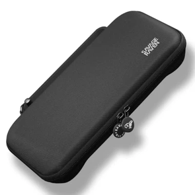 Afbeelding van Savage Raven by Skull &amp; Co. Every Day Slim Carrying Case voor Nintendo Switch 2: draagbare hardshell beschermhoes reizen, gaming case, console beschermhoes, accessoires, opslag, zwart